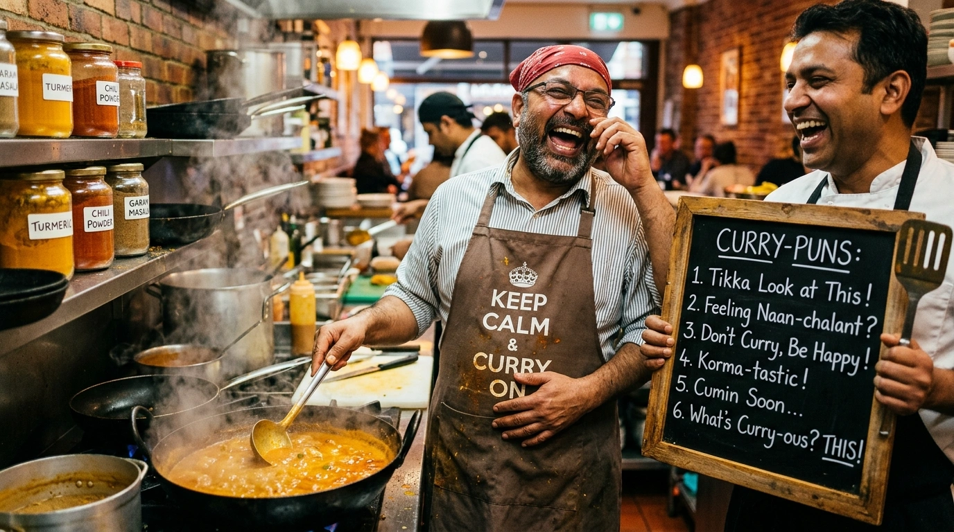 Indian Curry Puns