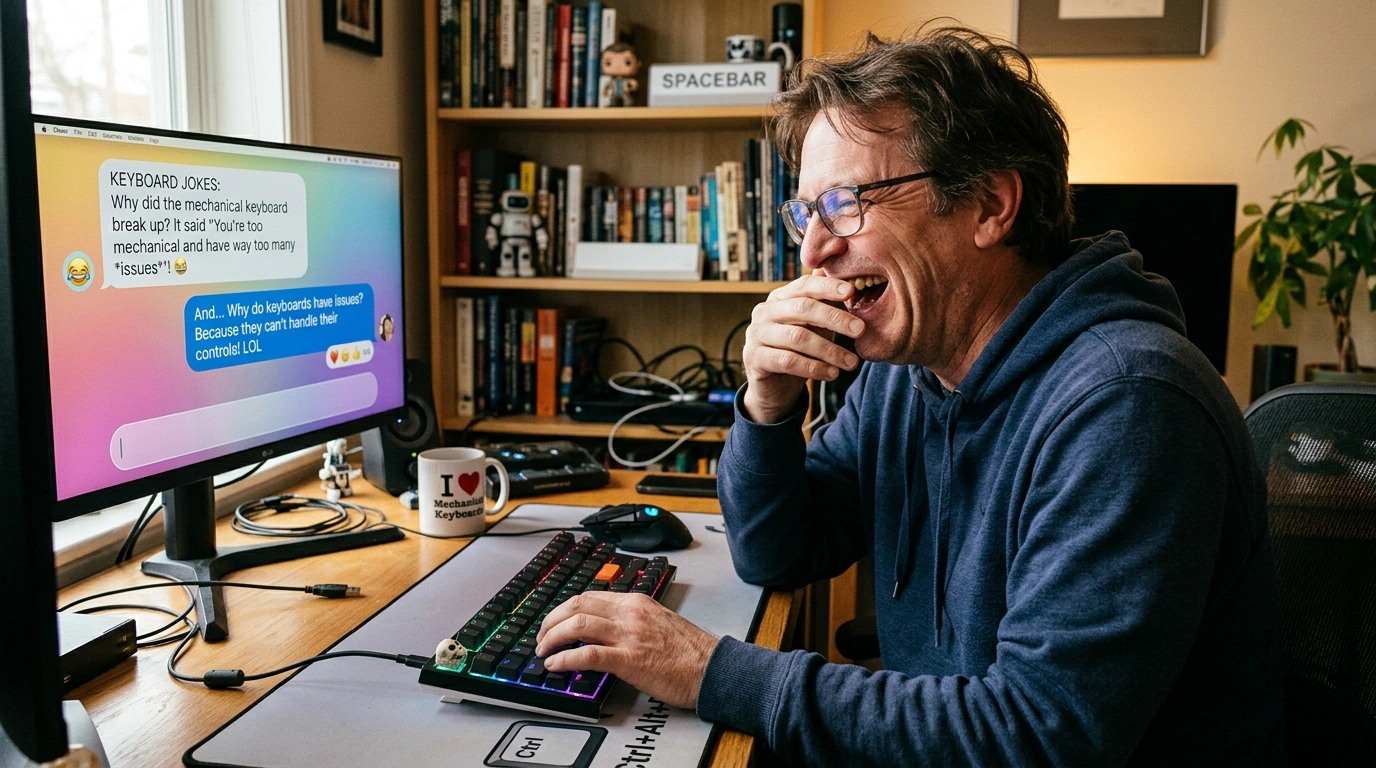 Keyboard Jokes for Adults