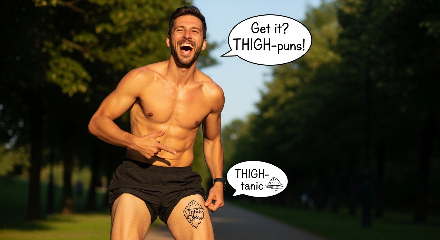 Leg puns