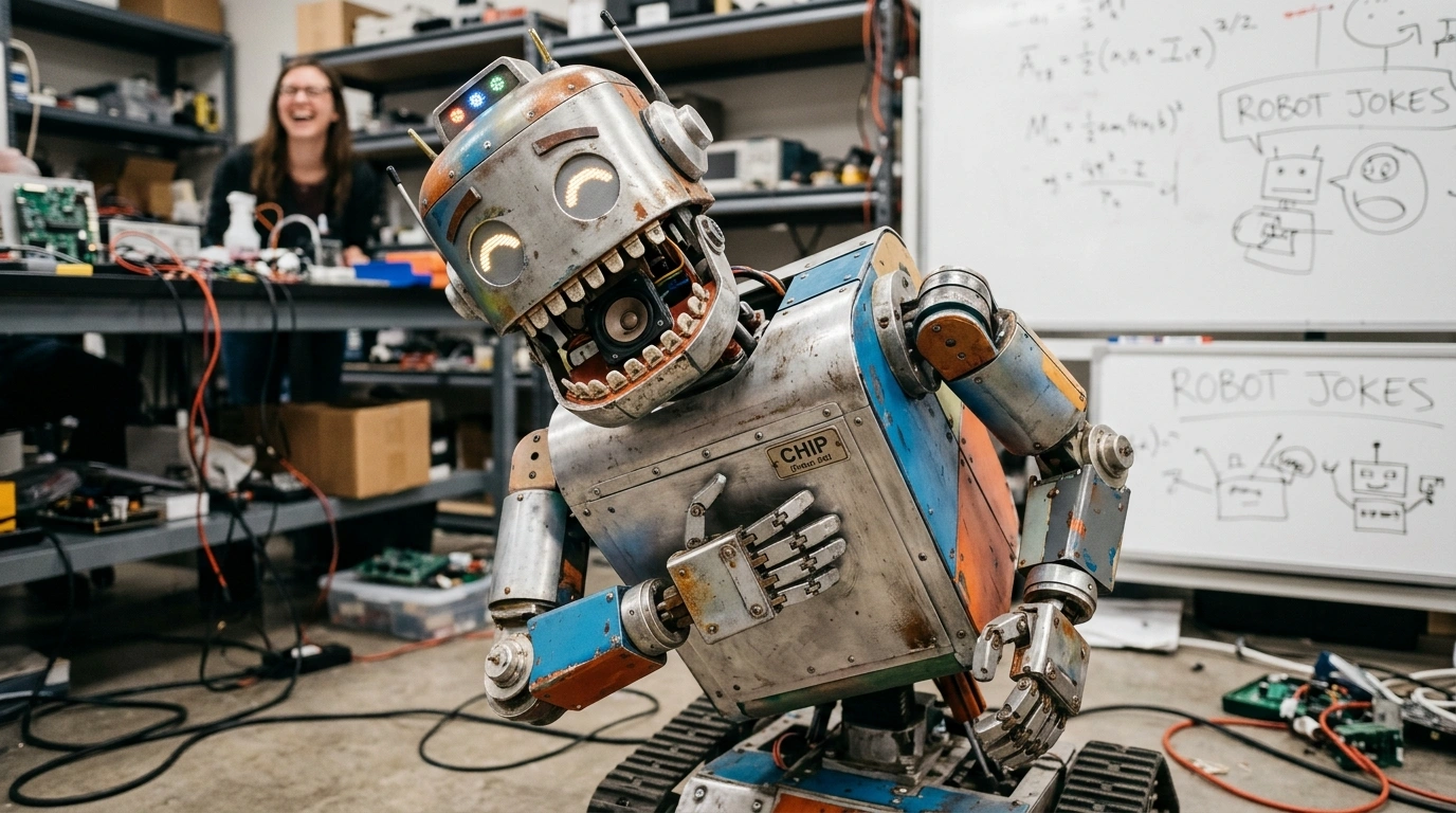 Robot Jokes One Liners for Adults