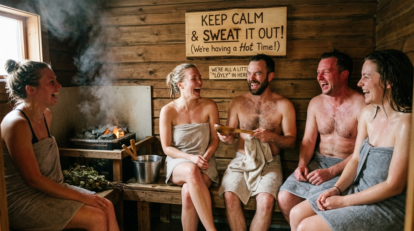 Sauna Puns One Liners