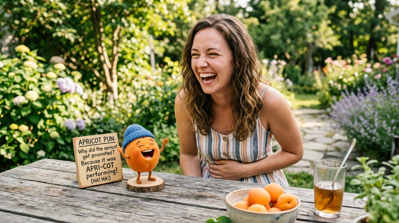 Short Apricot Puns