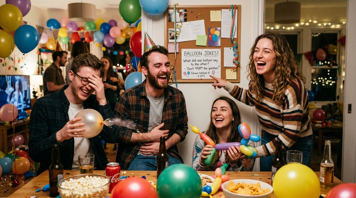 Short Balloon Jokes for Kids