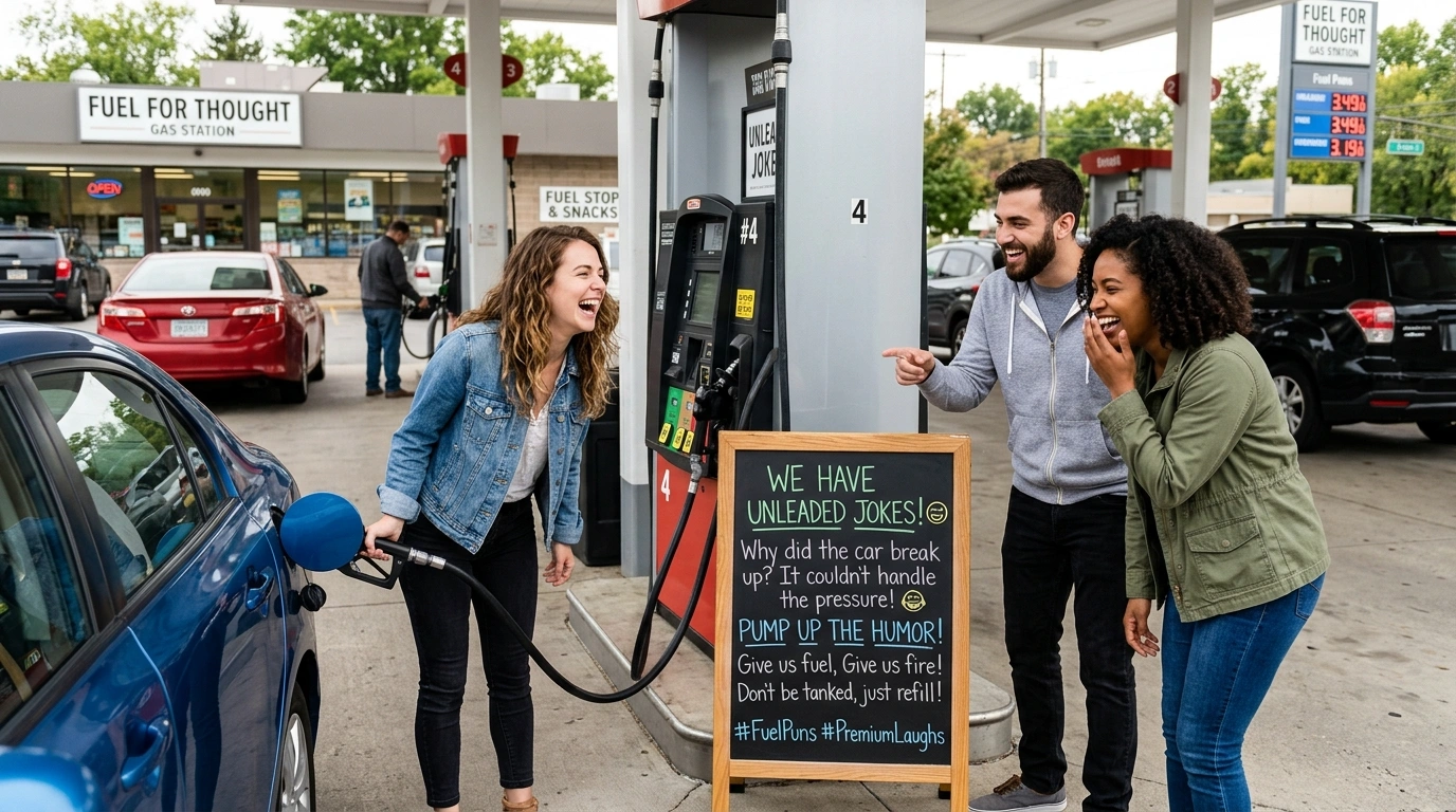 Short Fuel Puns
