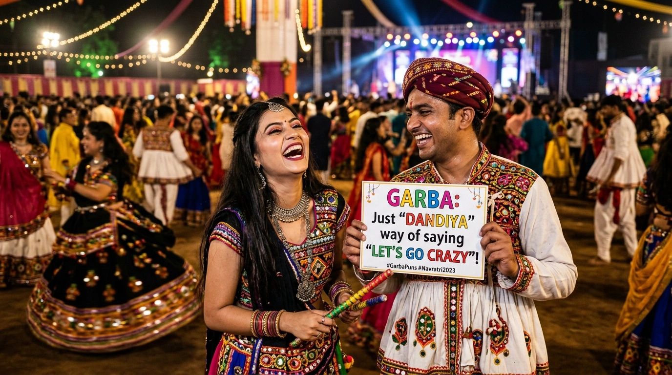 Short Garba Puns