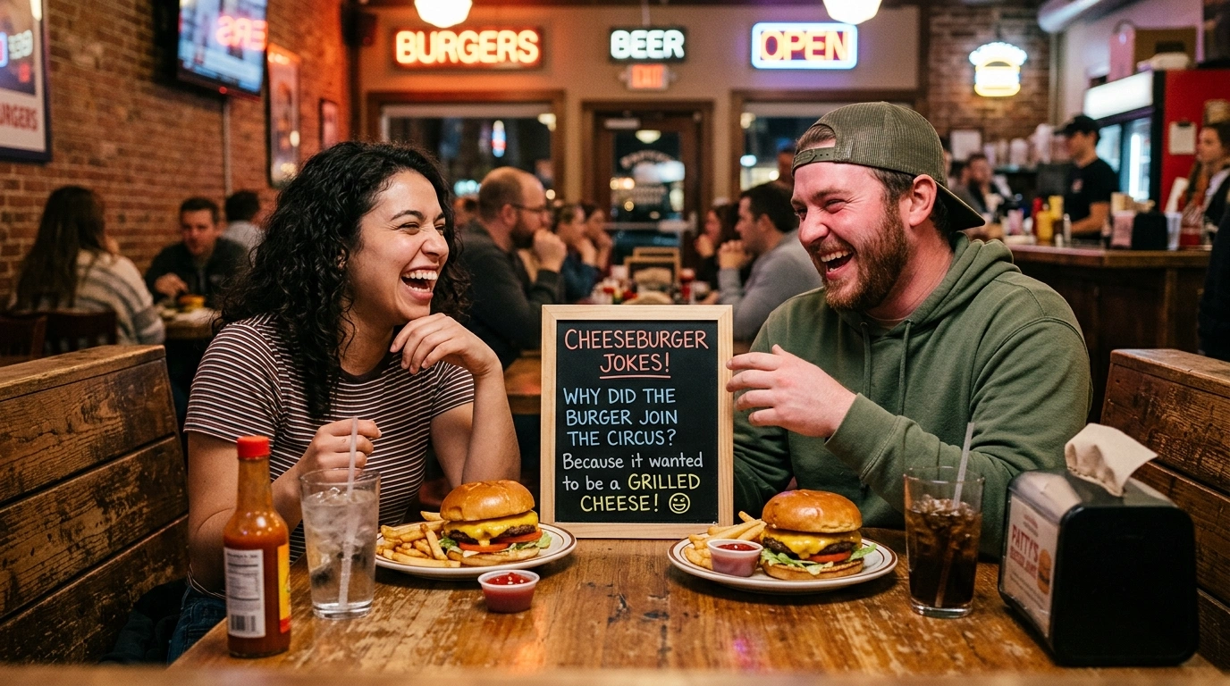 Short Hamburger Jokes