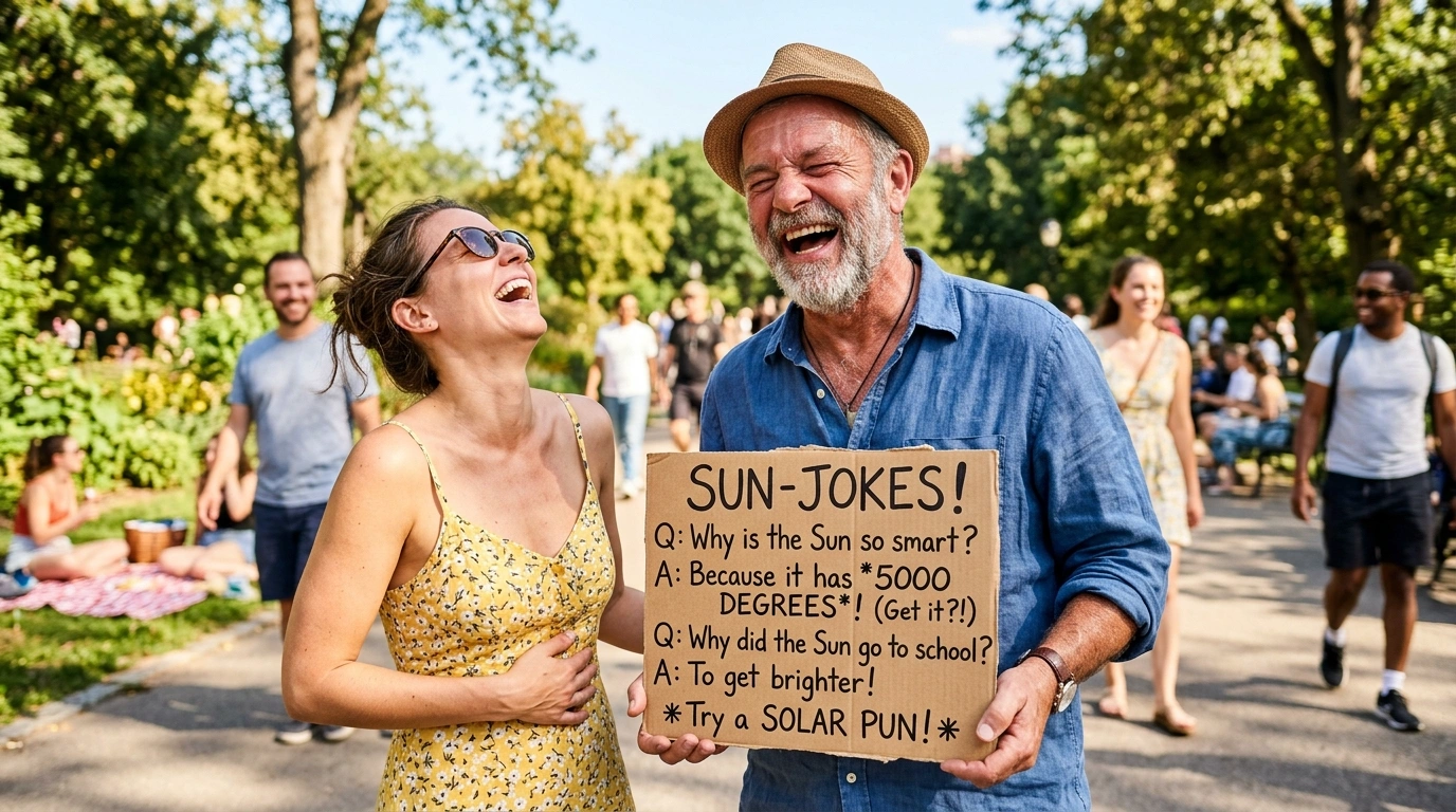 Sun Jokes for Adults