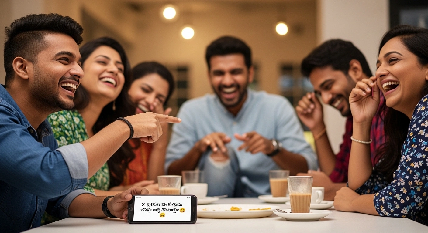 Telugu Jokes in English