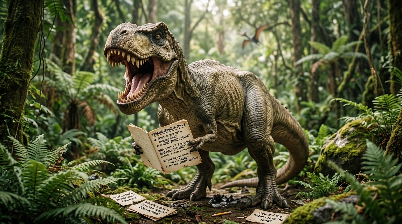 Tyrannosaurus Jokes One Liners