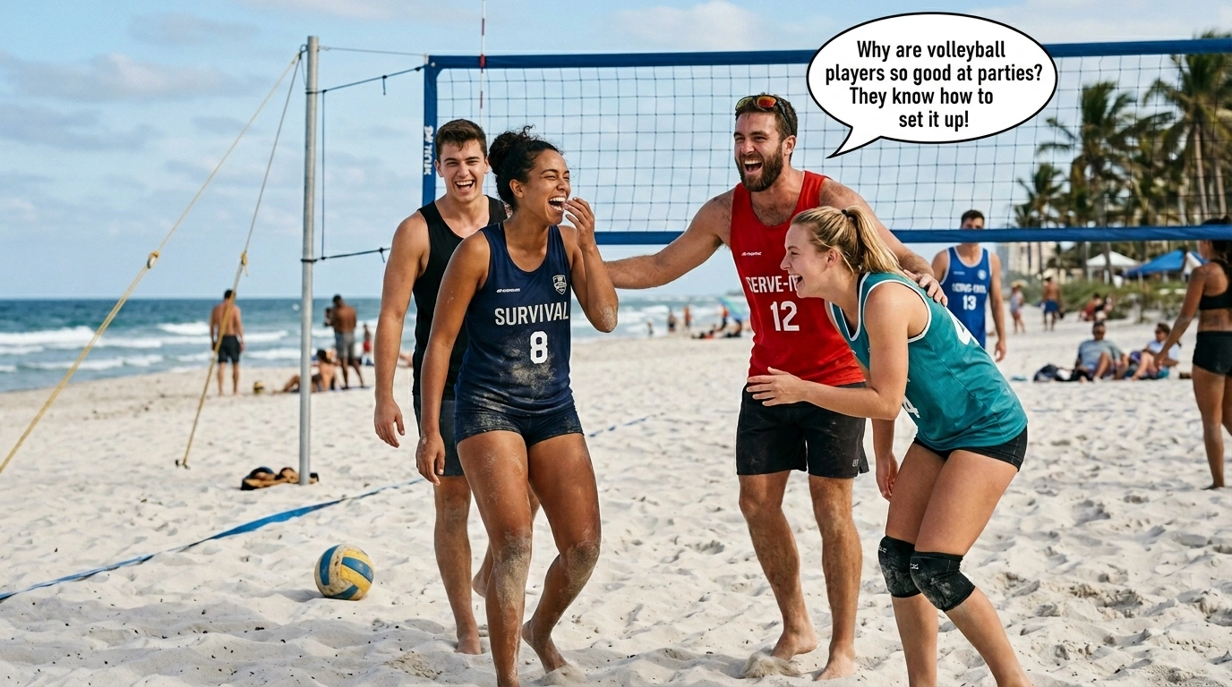 Volleyball Puns Team Names