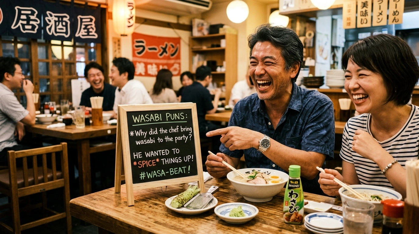 Wasabi Puns Dirty