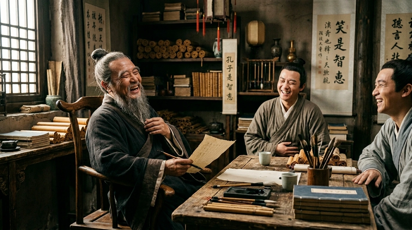 What did Confucius say about work
