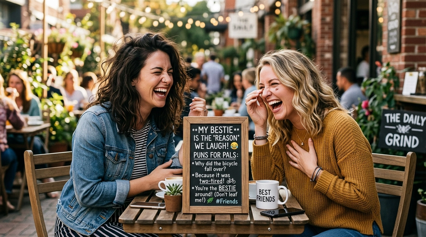Bestie Puns Captions