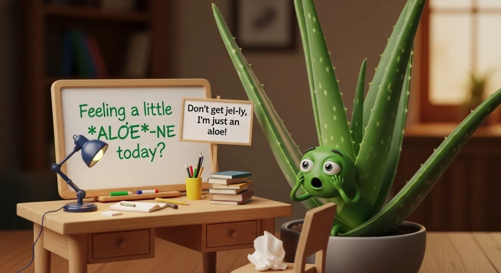 aloe vera puns