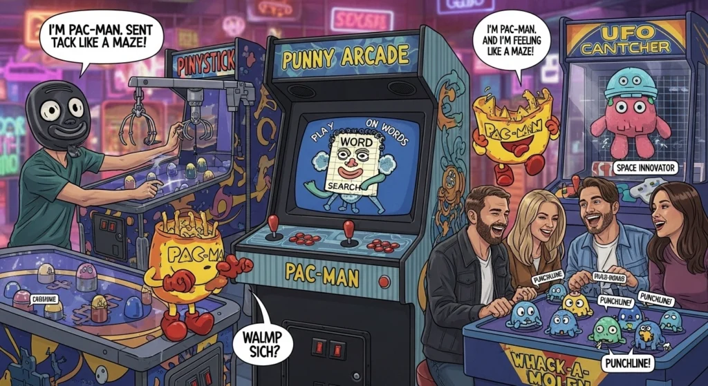 arcade puns