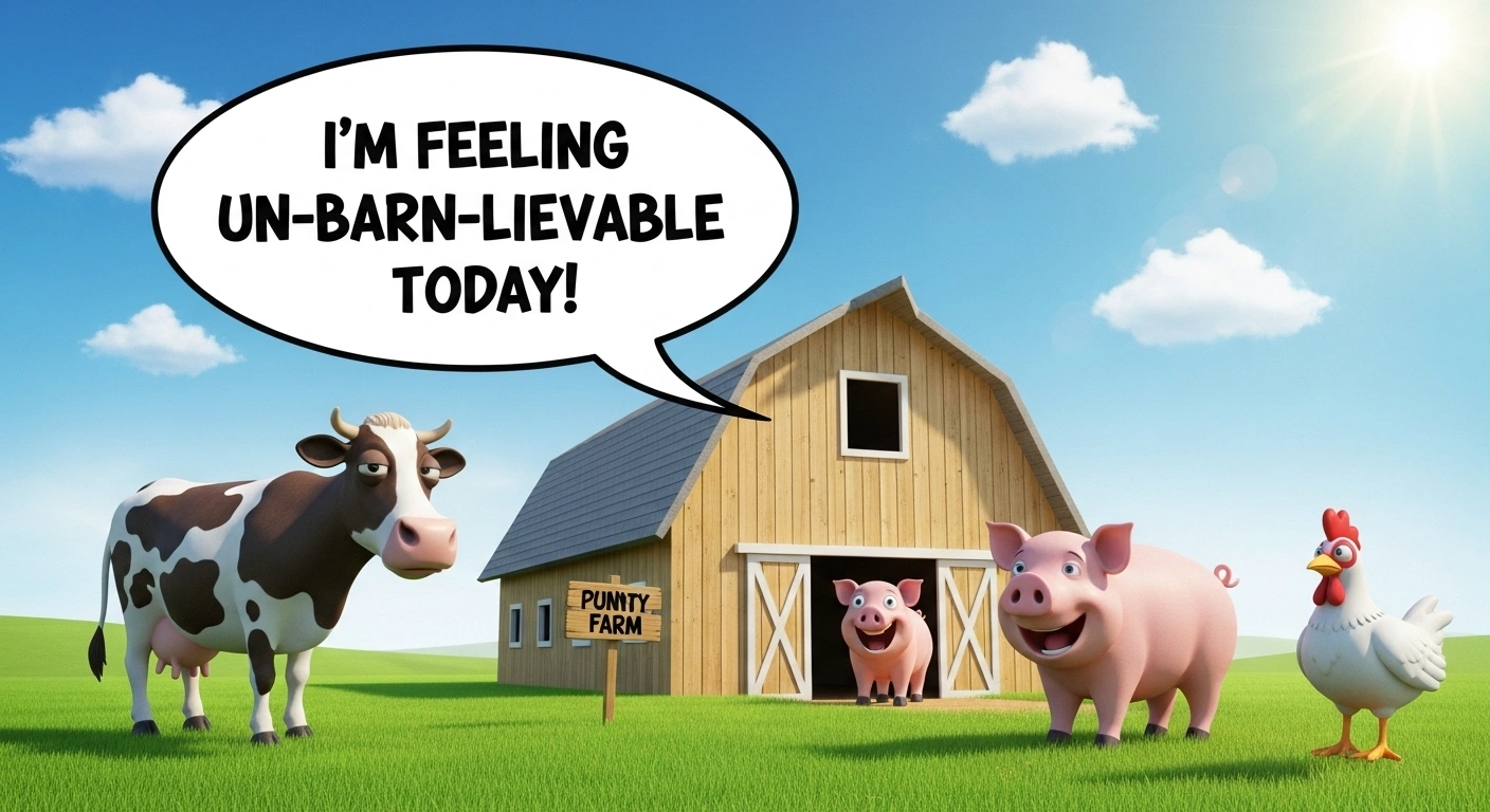 350+ Funny Barn Puns and Jokes for Farm Lovers Everywhere 🚜 - Punfeed