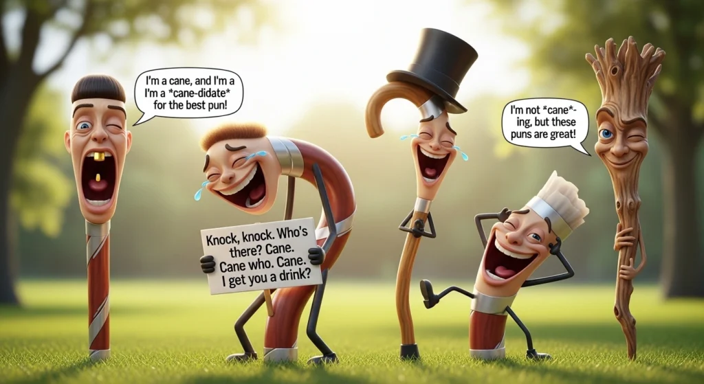 cane puns