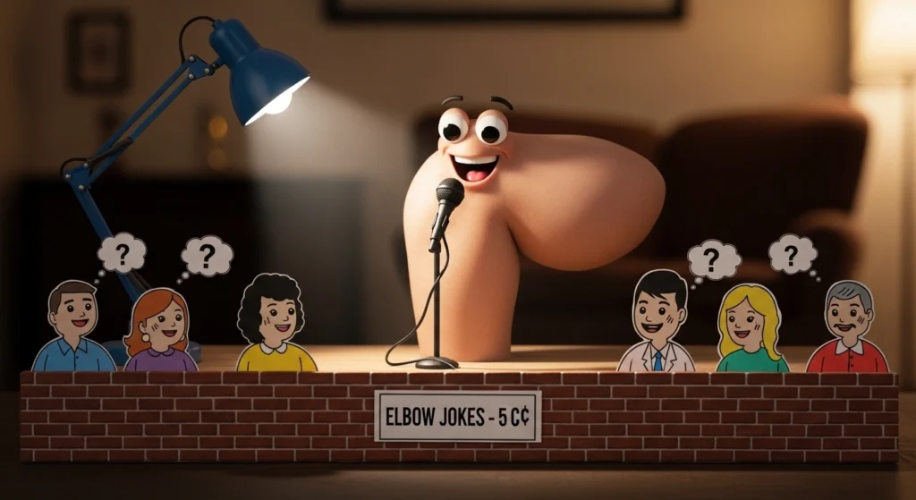 elbow jokes