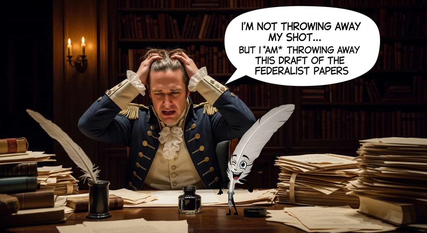 Work Hamilton Reference 299+ Hamilton Jokes That Will Make You Laugh Nonstop🎭 - Punfeed