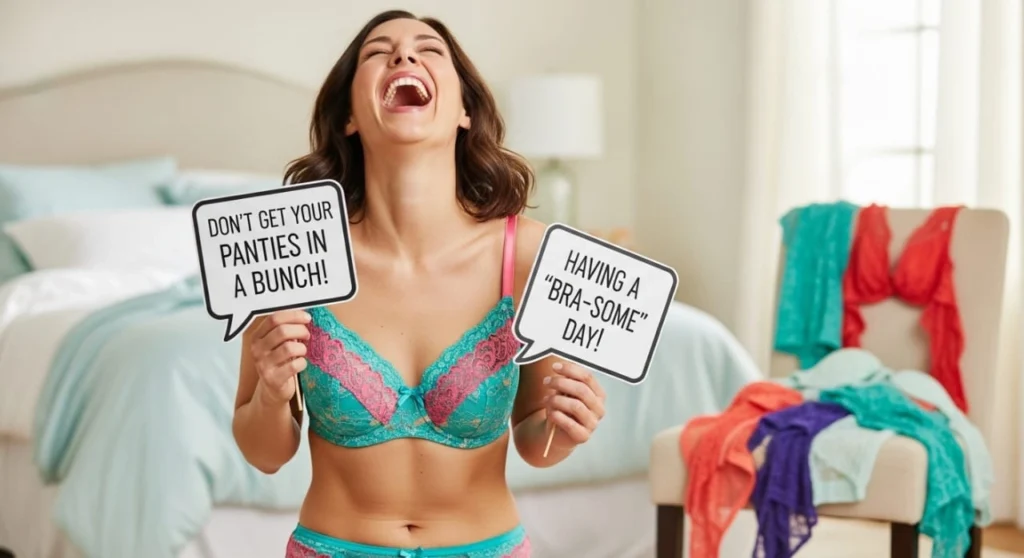lingerie puns