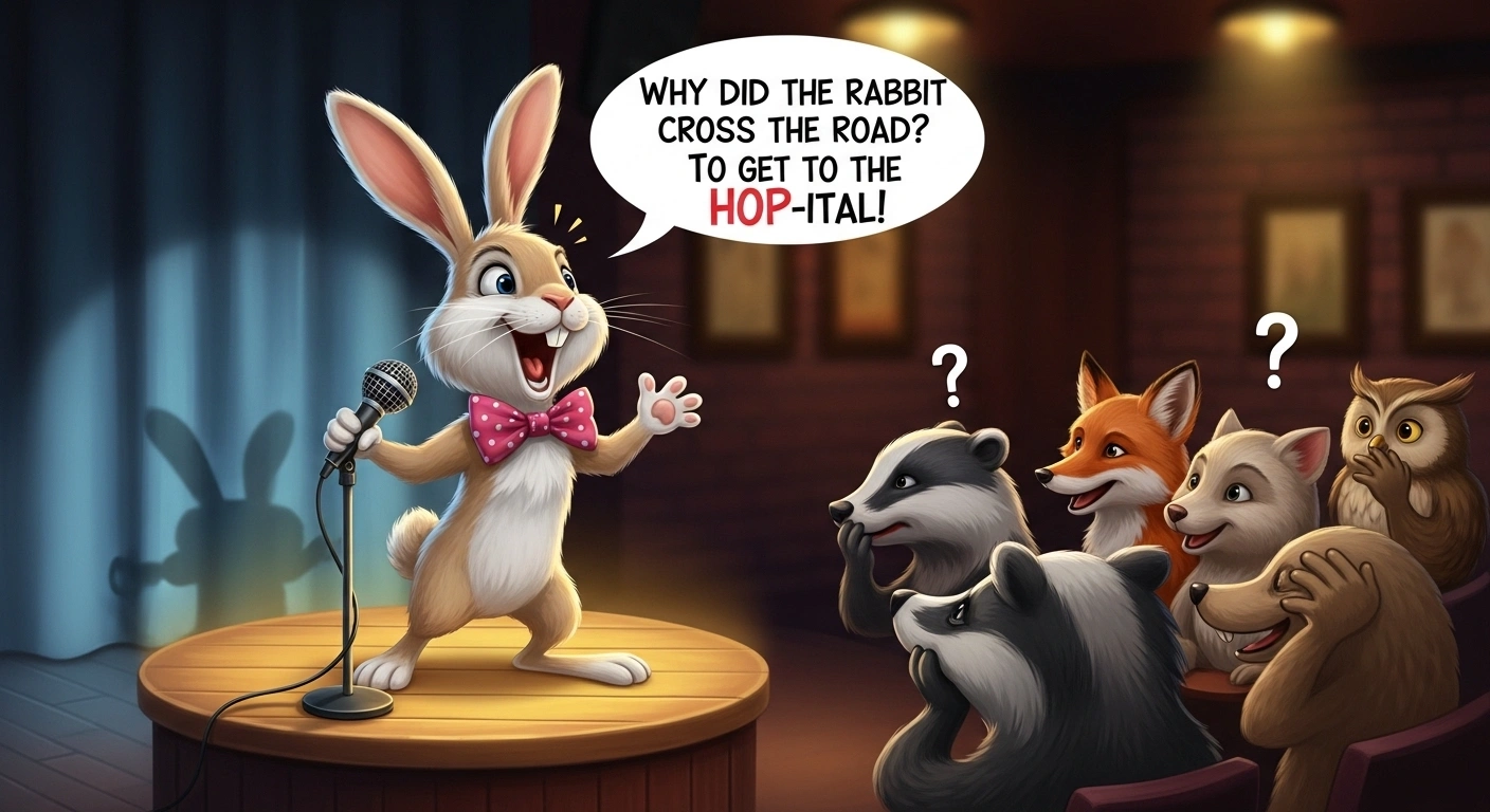 Snow Rabbit Jokes 246+ Cute Rabbit Jokes and Bunny Puns for Hoppy Laughs 🐇 - Punfeed