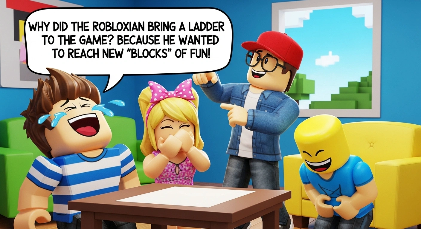 206 Funny Roblox Jokes And Gaming Puns For Every Player Punfeed Roblox Jokes.webp